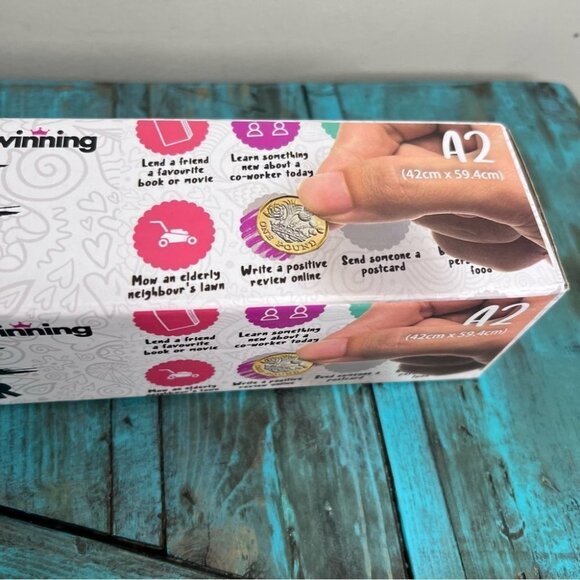 Random Acts Of Kindness Scratch Poster Brand New in Box Gift - Picture 5 of 11